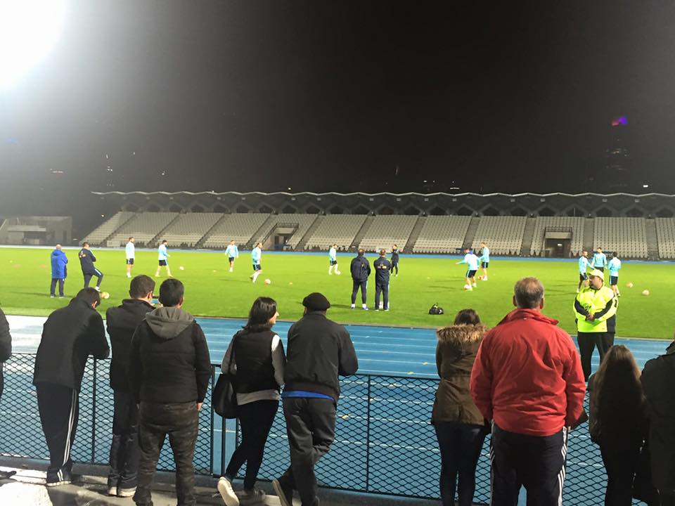 Οι ομογενείς στην προπόνηση της&nbsp;Εθνικής