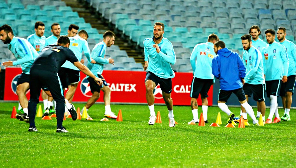 Πρώτη προπόνηση της Εθνικής στην&nbsp;Ολλανδια