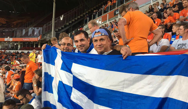 Το γιόρτασαν οι Έλληνες στην&nbsp;εξέδρα