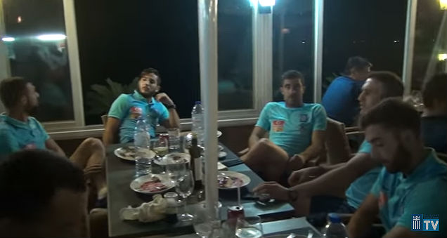 Το δείπνο της Εθνικής πριν την&nbsp;πρεμιέρα