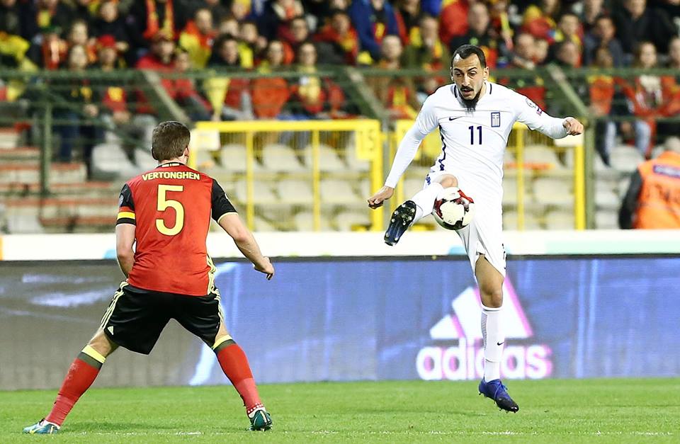 Ηρωική ισοπαλία για την Εθνική μέσα στο&nbsp;Βέλγιο!